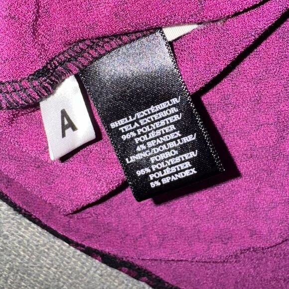 Ann Taylor size 0 Crossover A-Line Shift Dress Pink Sleeveless Pullover V-Neck - Picture 5 of 6